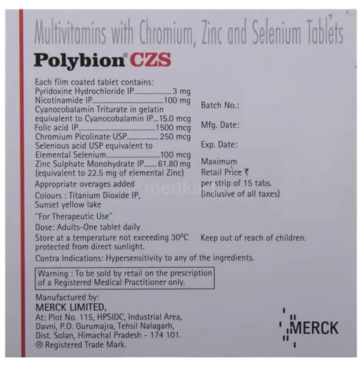 polybion czs tablet 30's